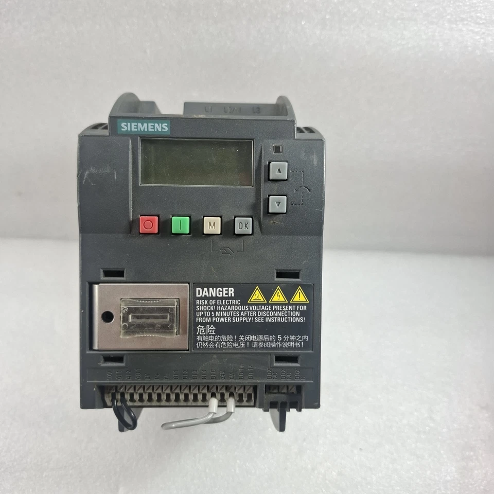 Siemens SINAMICS V20 6SL3210-5BE13-7UV0 0.5HP 0.37kW